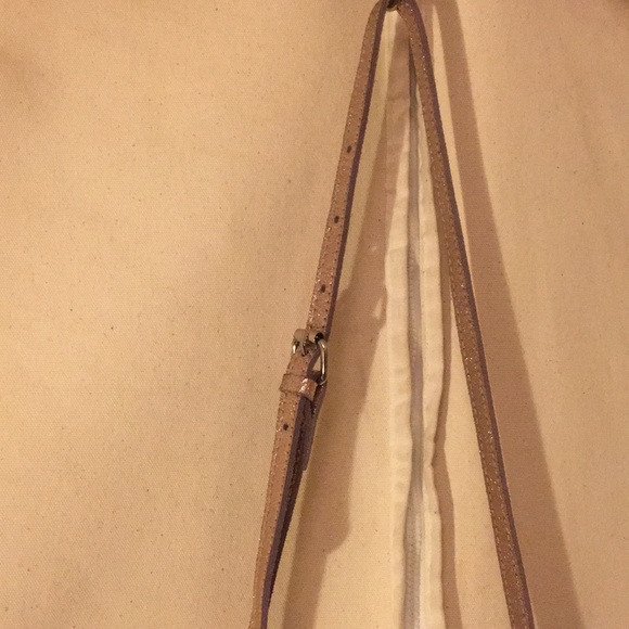 Anthropologie 7CHI rose gold cross body bucket bag - Picture 3 of 6